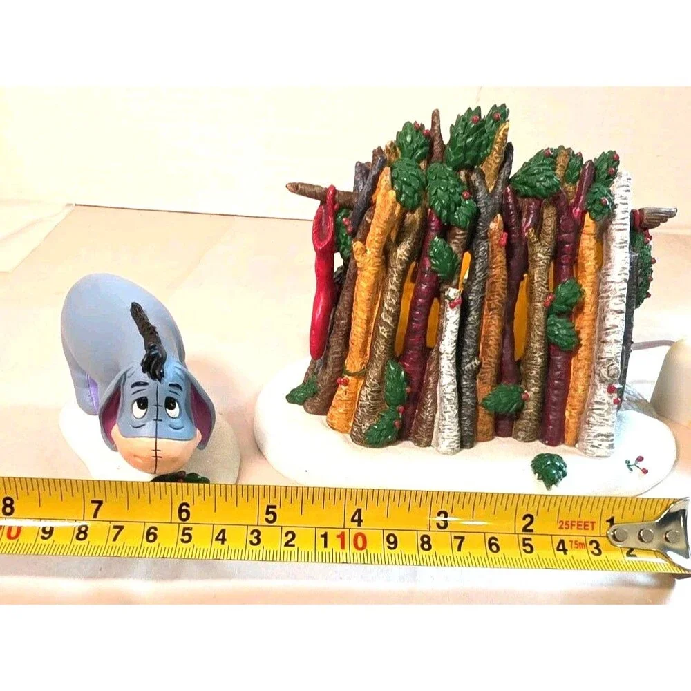 Department 56 Disney Your Place Never Looked Better Eeyore Holiday set Works
